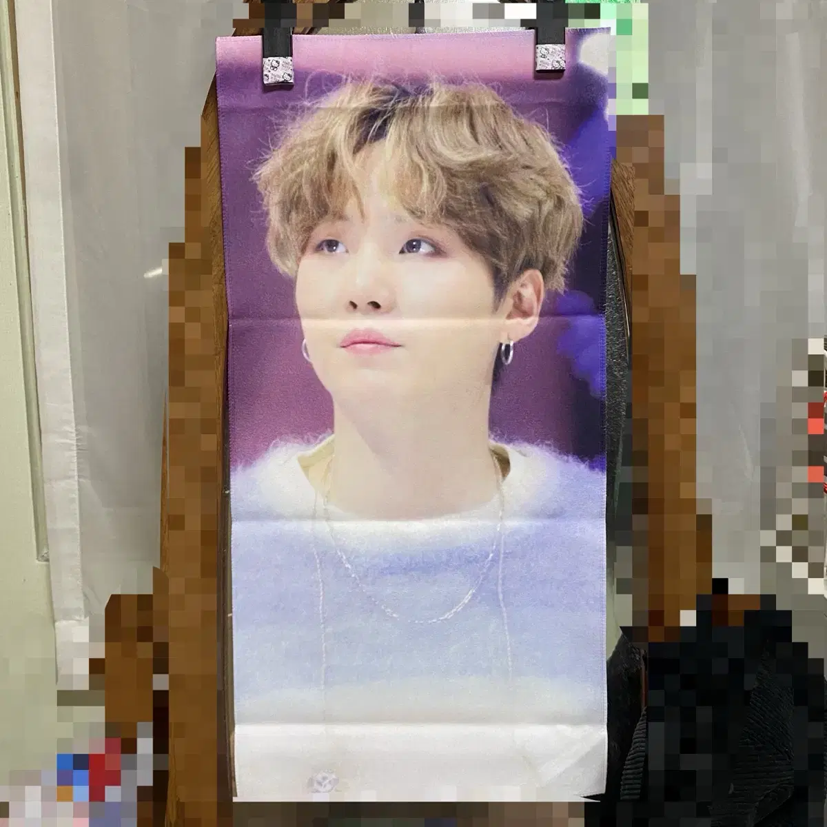 방탄 슈가 반사 슬로건